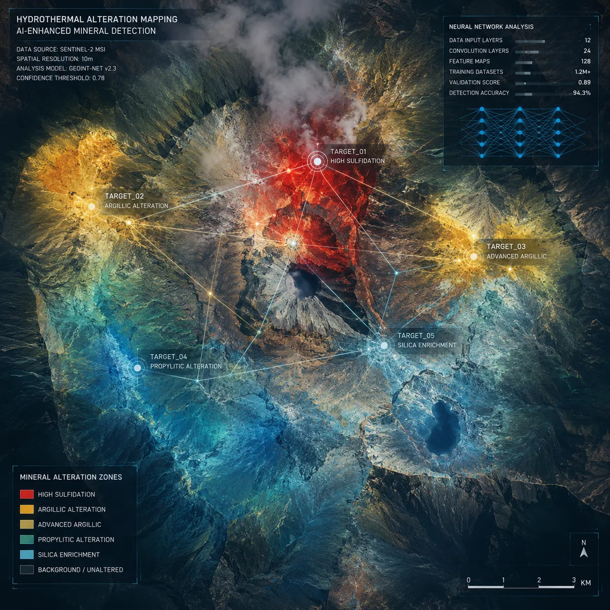 01 · Hydrothermal Zone Mapping